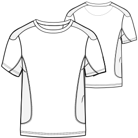 Fashion sewing patterns for T-Shirt 760
